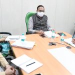 वीडियो कांफ्रेंसिंग के माध्यम से जिला अधिकारियों को दिया गया चुनाव संबंधी प्रशिक्षण