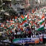 रतलाम की सड़कों पर हाथों में तिरंगा लिए निकले जनसैलाब, ने सीएए का समर्थन किया