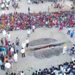 धधकते अंगारों पर चली आस्था-