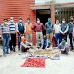 तेन्दुआ खाल सहित तीन गिरफ्तार