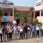 धामनोद:  बजरंग दल ने प्रशस्ति पत्र से कोरोना योध्दा का सम्मान किया-