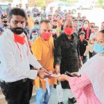 रतलाम: शासकीय भूमि , नालो पर अवैध कब्जे निर्माण कर  दुरूपयोग करने के विरुद्ध बजरंग दल ने सौंपा ज्ञापन-