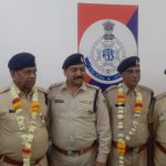 पुलिस थाना सैलाना में पदस्थ प्रधान आरक्षको का उच्च पद प्रभार हुआ