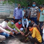 डॉ.श्यामा प्रसाद मुखर्जी की जन्म जयंती के अवसर पर  भाजपा द्वारा पौधारोपण किया गया-