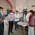 कलेक्टर श्री पुरुषोत्तम ने सैलाना क्षेत्र का भ्रमण कर वैक्सीनेशन  कार्य का निरीक्षण किया-