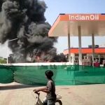 रतलाम में प्लास्टिक पाइप गोडाउन में भीषण आग, पेट्रोल पंप और रहवासी इलाके में है गोडाउन.