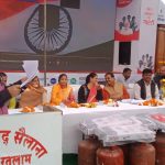 Ratlam: विकसित भारत संकल्प यात्रा का  सैलाना में स्वागत हुआ