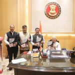 राज्यपाल को लोक सेवा आयोग का 66वां वार्षिक प्रतिवेदन भेंट किया