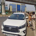 आदर्श आचार संहिता और नियमों का उल्लंघन पाये जाने पर 25 से अधिक वाहनों पर चालानी कार्रवाई