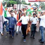 हर घर तिरंगा अभियान:  उत्साह, उल्लास और देशभक्ति के साथ आयोजित हुई शहर में तिरंगा यात्रा