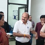 Ratlam:कलेक्टर श्री बाथम, पुलिस अधीक्षक श्री लोढ़ा ने मेडिकल कॉलेज एवं जिला चिकित्सालय में सुरक्षा व्यवस्थाओ की जानकारी ली