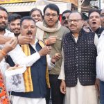 Ratlam:महाराष्ट्र विधानसभा के चुनाव मे भाजपा की प्रचंड जीत पर जश्न मनाया