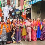 जिलाध्यक्ष की उपस्थिति मे भाजपा महिला मोर्चा ने जलाया प्रदेश कांग्रेस अध्यक्ष जीतू पटवारी का पुतला