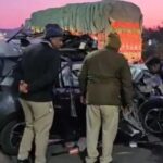 इंदौर में तेज रफ्तार कार ट्रक से भिड़ी, MP के पूर्व गृहमंत्री की बेटी समेत तीन लोगों की मौत