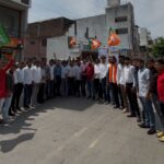 विप्लव जैन के मनोनयन पर युवा मोर्चा कार्यकर्ताओं ने मनाया जश्न