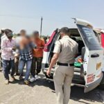 रतलाम के डायल-112 हीरोज; सड़क हादसे में घायल हुए तीन लोगों को समय पर पहुँचाया अस्पताल