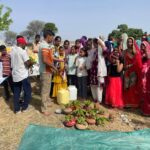 रतलाम/ गंगा दशहरा पर बिरमावल में जल संरक्षण का संकल्प, कलश यात्रा के बाद बावड़ी की सफाई