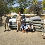 मंदसौर में पुलिस पर फायरिंग कर भाग रहे तस्कर गिरफ्तार, 252 किलो डोडाचूरा जप्त