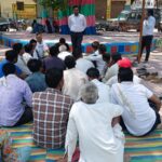 रतलाम/ जल गंगा संवर्धन अभियान अंतर्गत धामनोद तथा विकासखण्ड बाजना मे में जल चौपाल आयोजित की गई